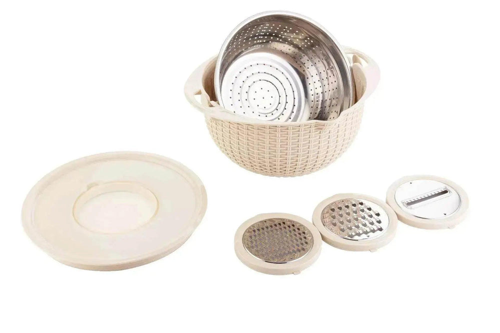 Panier de lavage rotatif créatif multifonctionnel pour la cuisine et la maison - EX-STOCK Canada