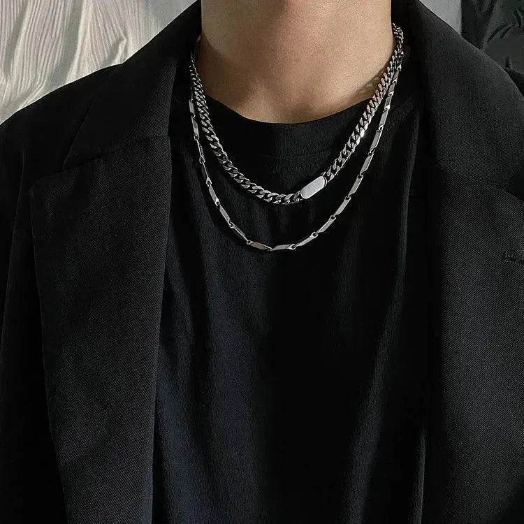 Necklace Diamond Trendy Hip Hop Necklace - EX-STOCK Canada