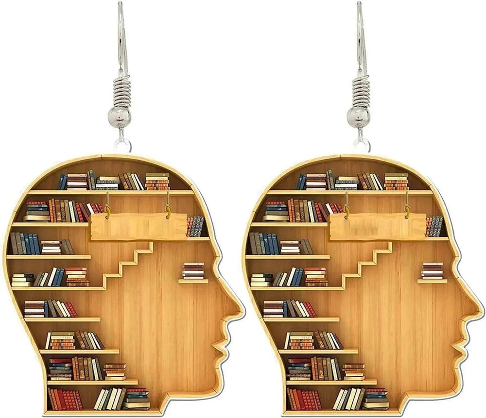 Nuevo Pendiente de Bibliotecario Corazón para Amantes de los Libros - EX-STOCK Canada