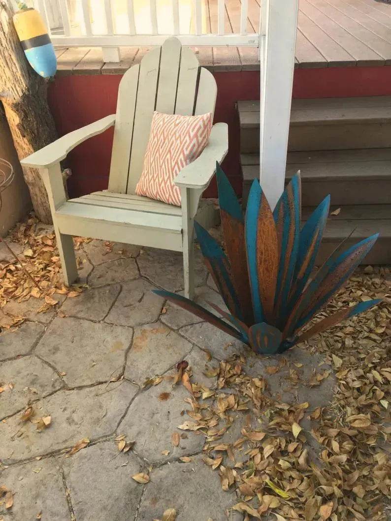 New Cross-Border Iron Art Agave Plant Ornaments Agave Garden Ornaments - EX-STOCK Canada