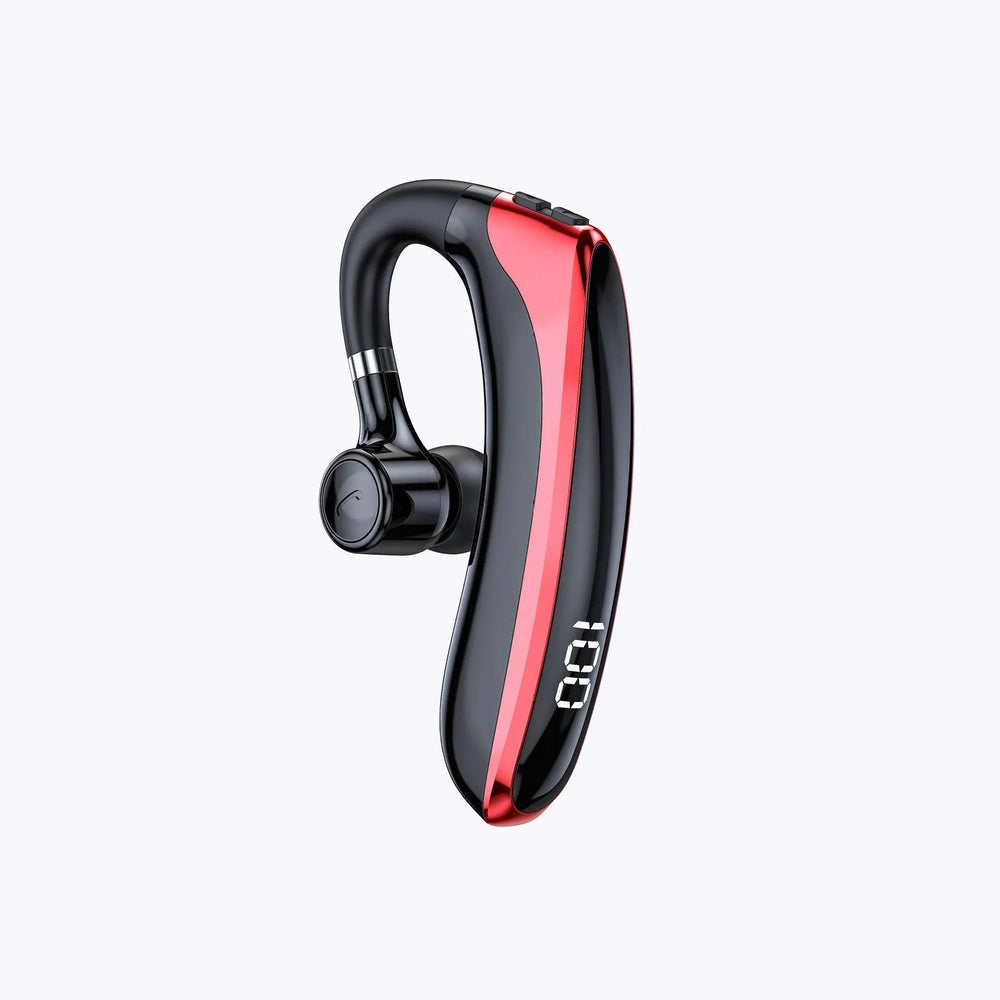 Nouveau casque Bluetooth sans fil sportif à conduction osseuse intra-auriculaire avec écran numérique, porté sur l'oreille, à oreille unique, batterie ultra longue duréeEX-STOCK Canada