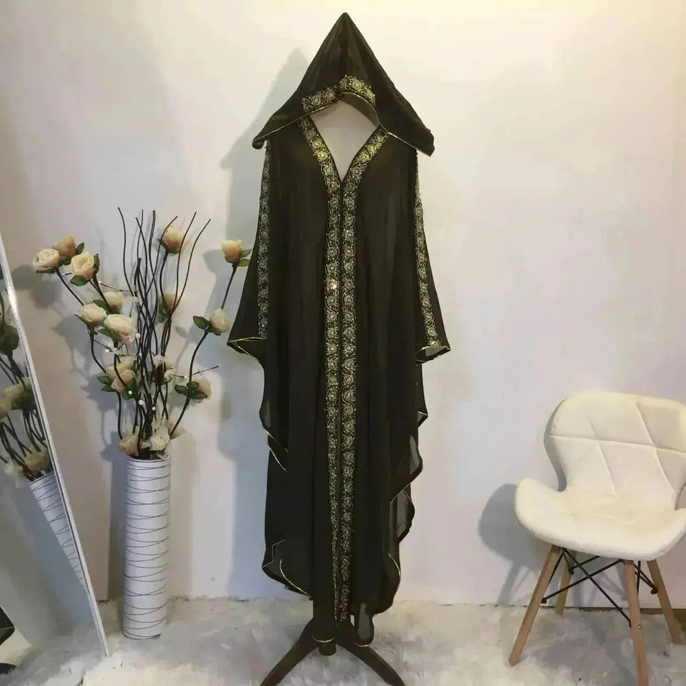 New Fashion Elegant Loose Arab Robe Dress - EX-STOCK Canada