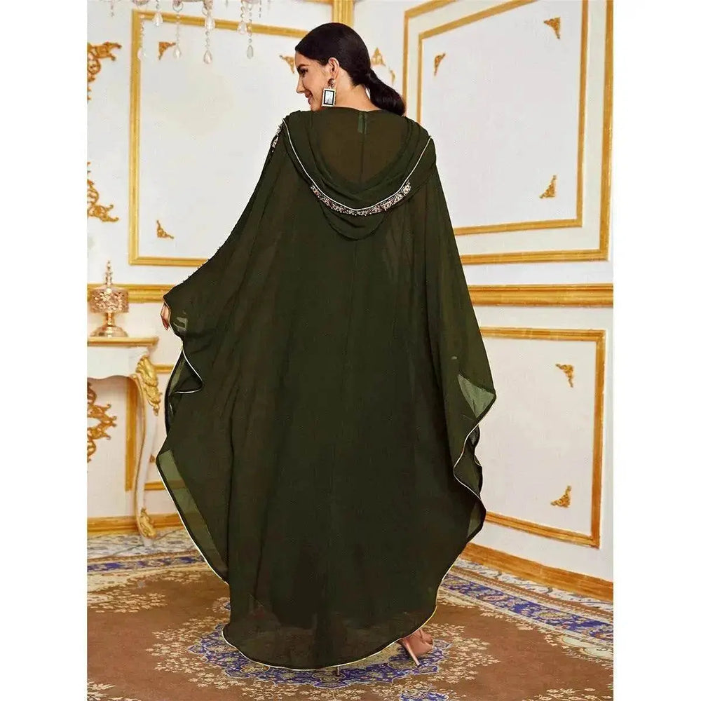 New Fashion Elegant Loose Arab Robe Dress - EX-STOCK Canada