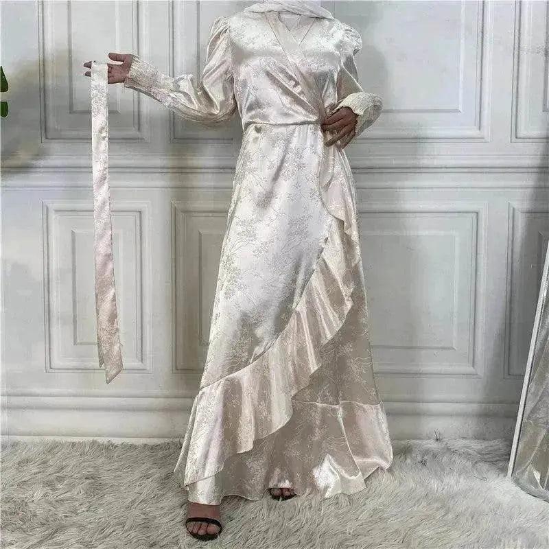 Nuevo Vestido Árabe de Mujer con Patchwork de Moda - EX-STOCK Canada