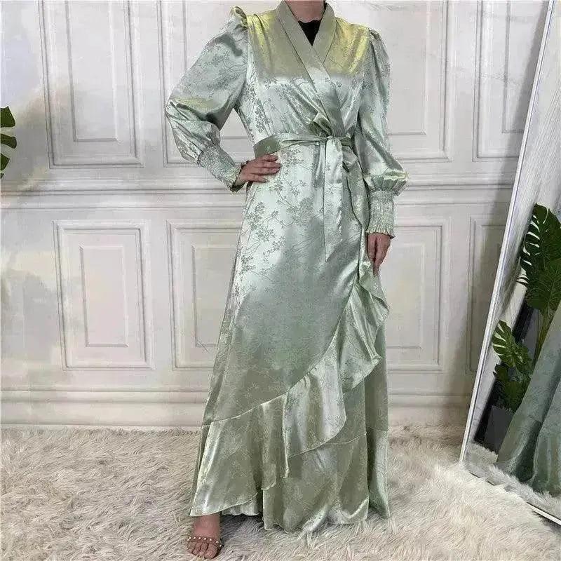 Nuevo Vestido Árabe de Mujer con Patchwork de Moda - EX-STOCK Canada