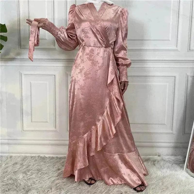 Nuevo Vestido Árabe de Mujer con Patchwork de Moda - EX-STOCK Canada