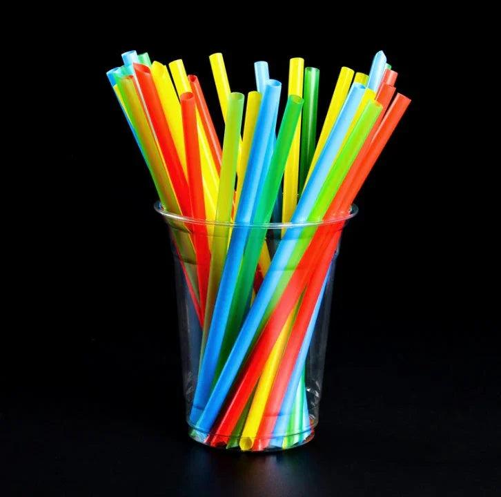 New Hot Sale Drink Pearl Milkshake Fat Bubble Tea Straws Cocktail Party Smoothies Jumbo EX-STOCK Canada