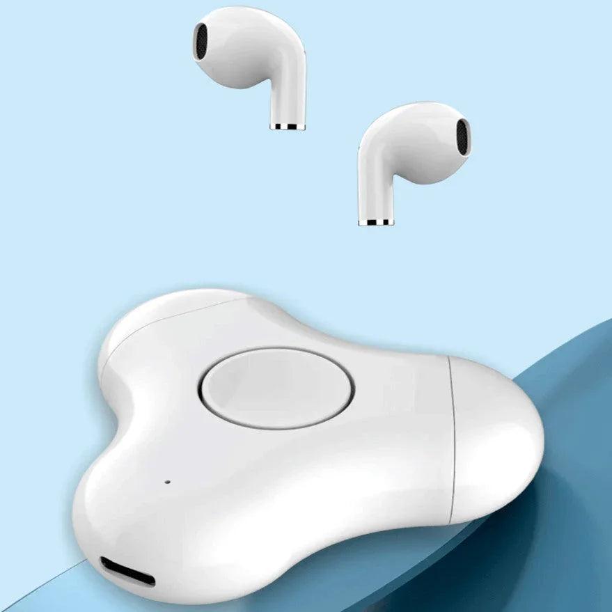New Multi-Function Headset Fidget Spinner Bluetooth Fingertip Gyro In Ear Bluetooth Headset EX-STOCK Canada