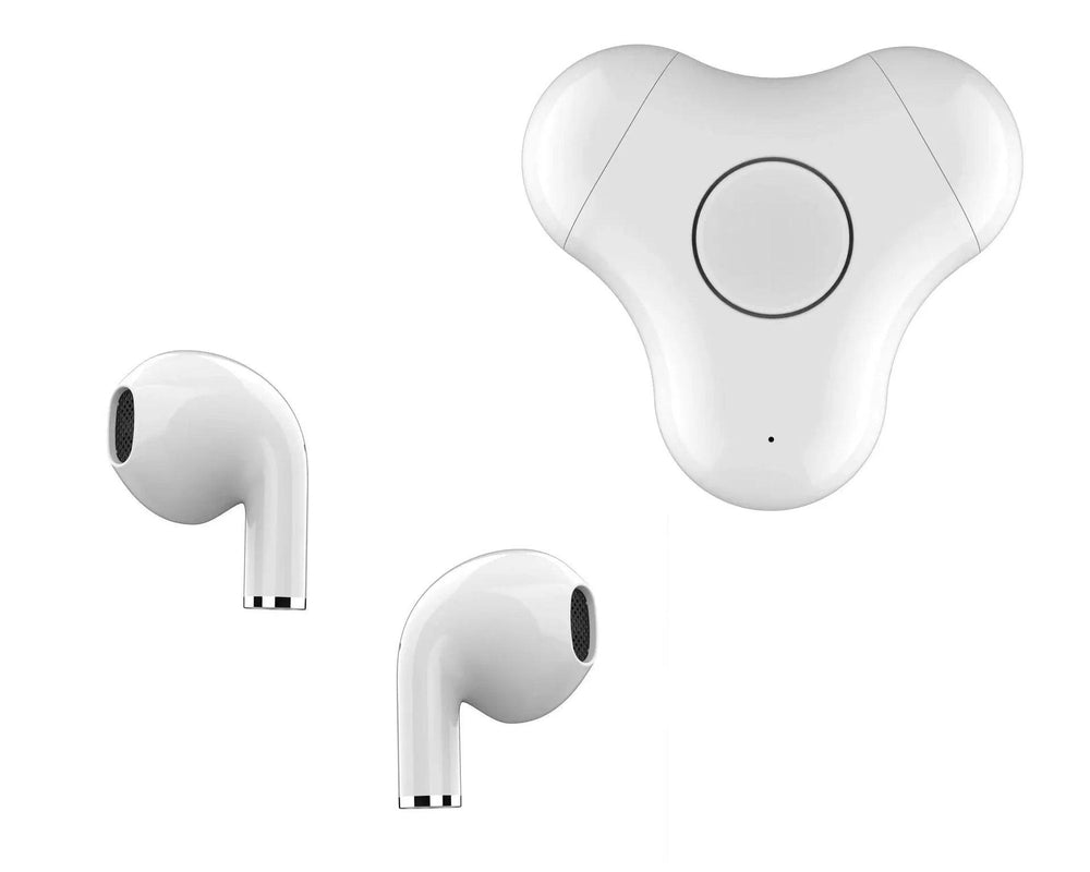 New Multi-Function Headset Fidget Spinner Bluetooth Fingertip Gyro In Ear Bluetooth Headset EX-STOCK Canada