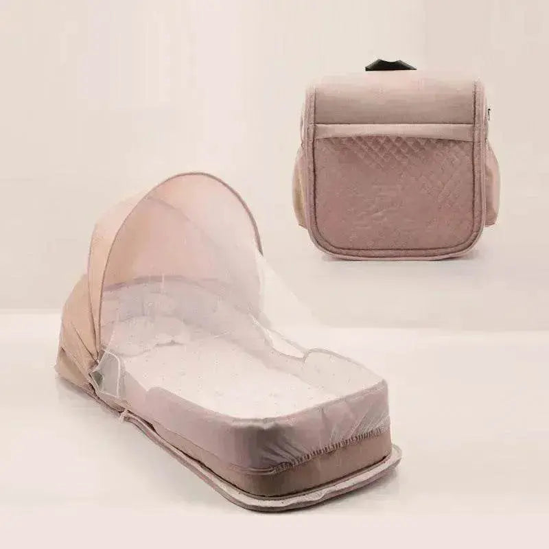 Newborn Baby Crib Foldable And Portable Mobile Backpack - EX-STOCK Canada