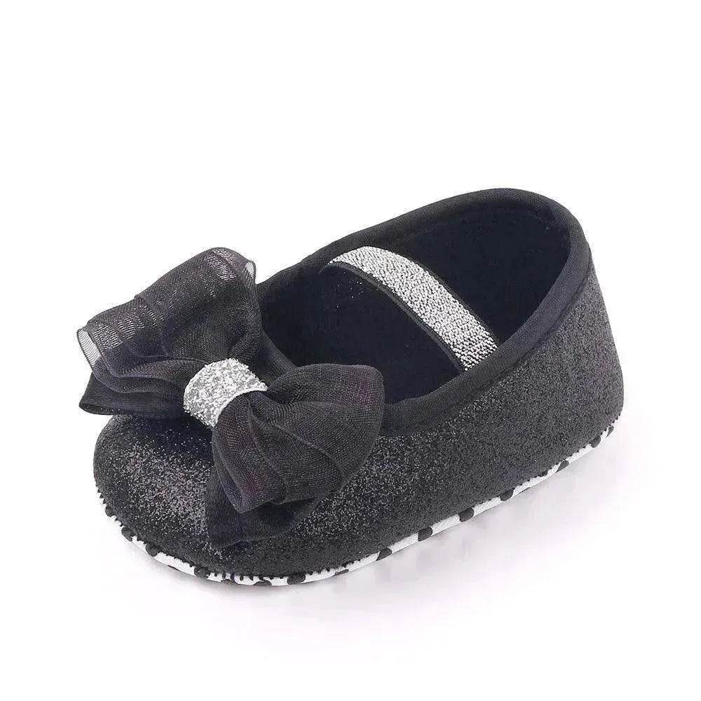 Newborn Princess Shoes Soft Sole Bow Baby Shoes - EX-STOCK Canada