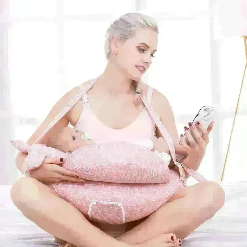 Nursing Pillow: Multifunctional, Adjustable, Washable - EX-STOCK CANADA