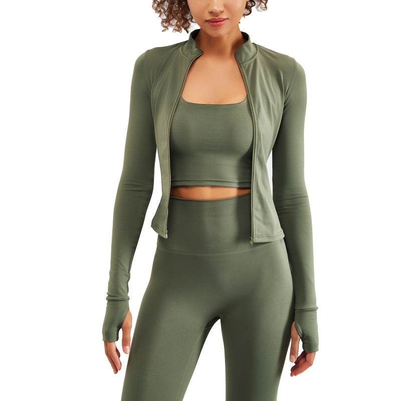 2pcs set Nude Feel Workout Outfit set Gym Clothes for women - EX-STOCK Canada