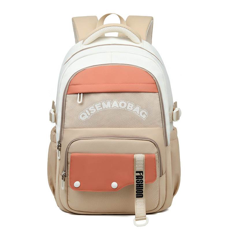 Fashion Color Contrast Leisure Travel Backpack - EX-STOCK Canada