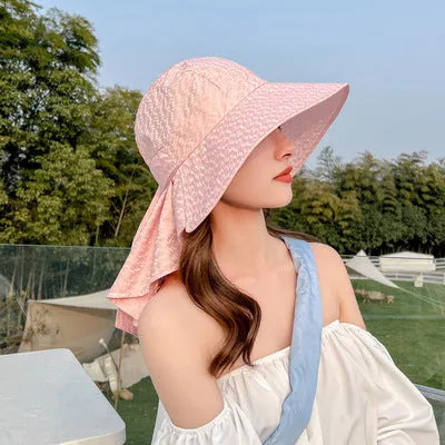 Protection d'été à la mode UV Protection Dome Coton Wide Brim Sun Sun Hat