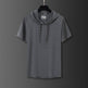 Quick-drying Hooded High Elastic Exercise Men's Workout Shirt - EX-STOCK Canada
