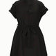 V-neck Short Sleeve Dress With Belt Summer Fashion Bowknot Dresses For Women Clothing - EX-STOCK Canada