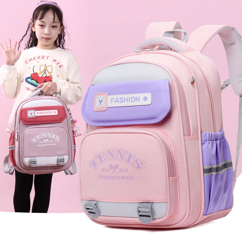 Student Schoolbag Portable Burden Alleviation Large Capacity EX-STOCK