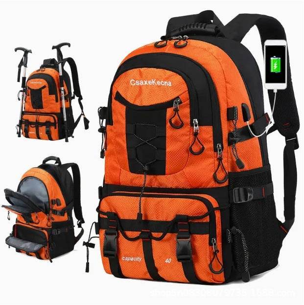 Large Capacity Travel Mountaineering Hiking Backpack - EX-STOCK Canada