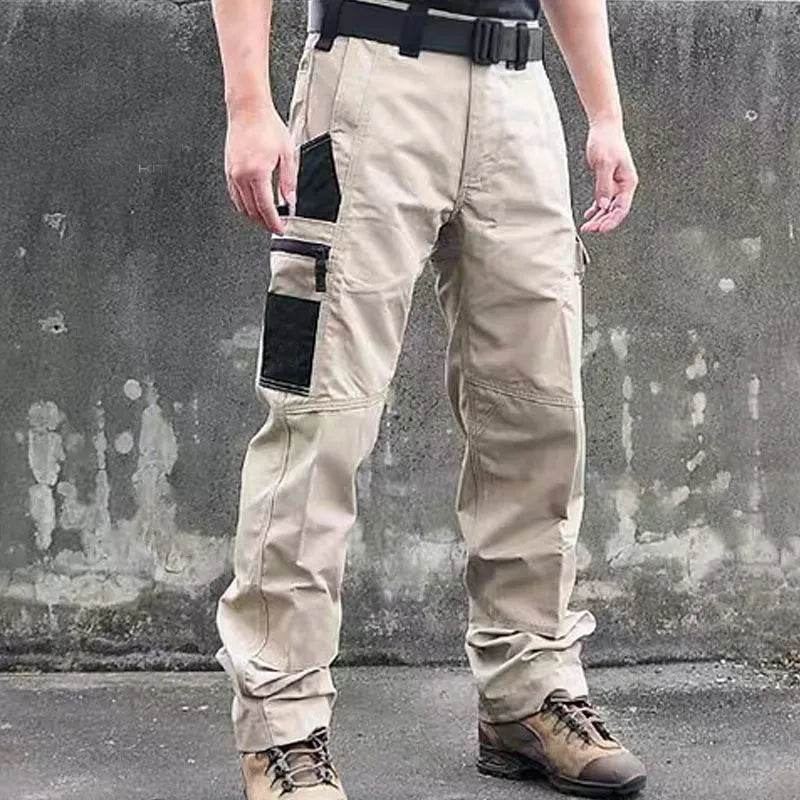 Beetle Outdoor Tactics Men's Spring Fall Breathable Wearable Multi-pocket Loose Camouflage Cargo Pants - EX-STOCK Canada
