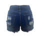 High Elastic Ripped Jeans Denim Shorts For Women - EX-STOCK Canada
