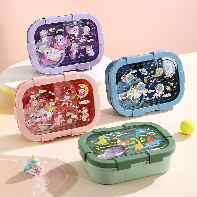 Cartoon Compartment Heating Lunch Box EX-STOCK