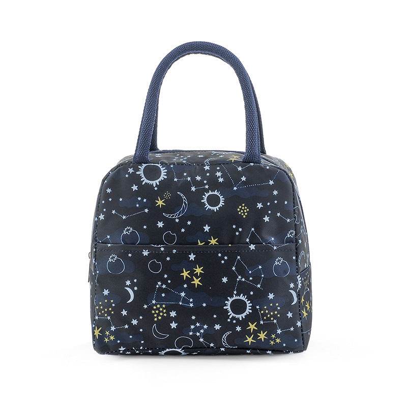 Portable Floral Aluminum Foil Thermal Insulated Lunch Bag - EX-STOCK Canada