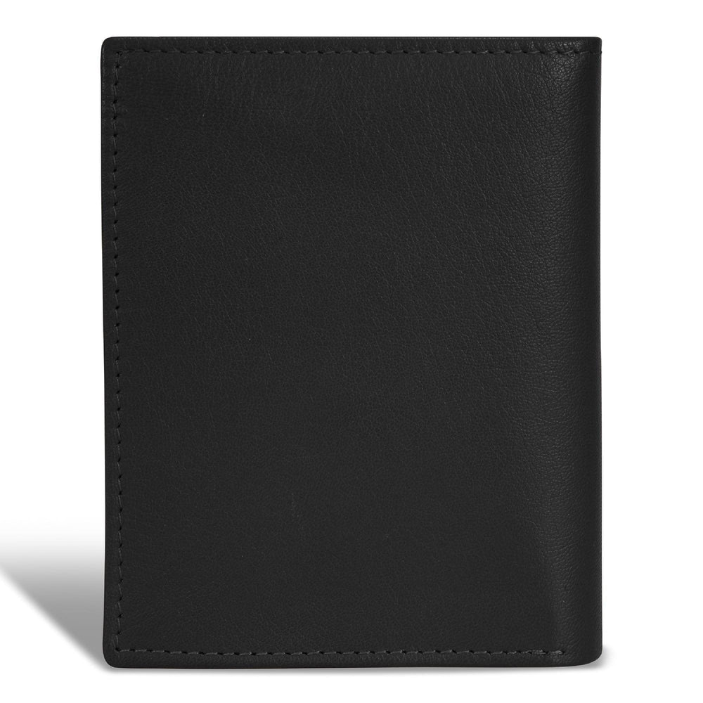 Portefeuille vertical en onyx / cuirEX-STOCK Canada