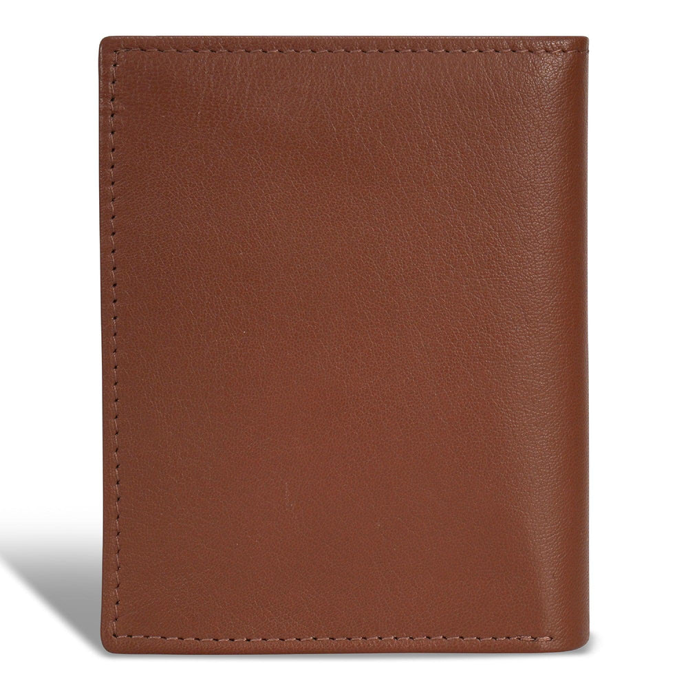 Portefeuille vertical en onyx / cuirEX-STOCK Canada