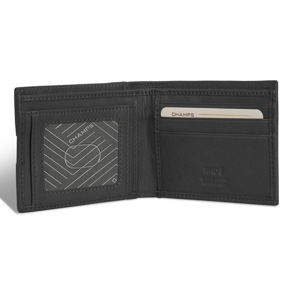 Cartera Bifold de Acceso de Cuero / ÓnixEX-STOCK Canada