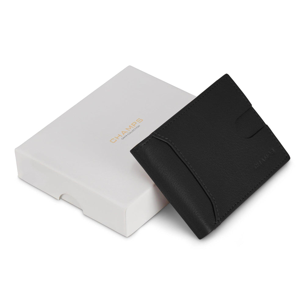 Cartera Bifold de Acceso de Cuero / ÓnixEX-STOCK Canada