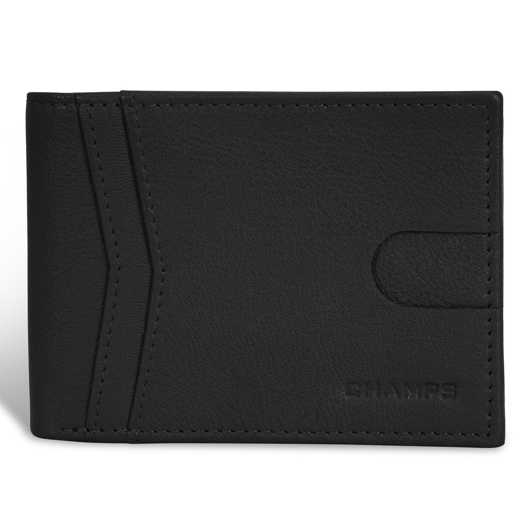 Onyx / Leder Oberer Flügel BrieftascheEX-STOCK Canada