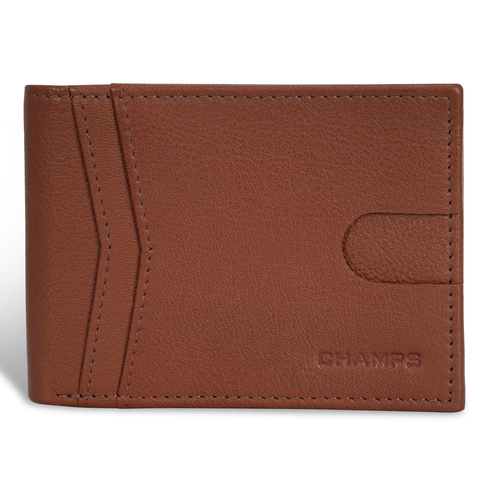 Onyx / Leder Oberer Flügel BrieftascheEX-STOCK Canada