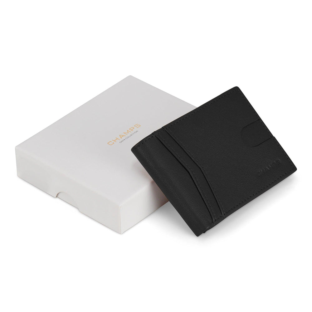 Onyx / Leather Access Center Wing Wallet EX-STOCK Canada