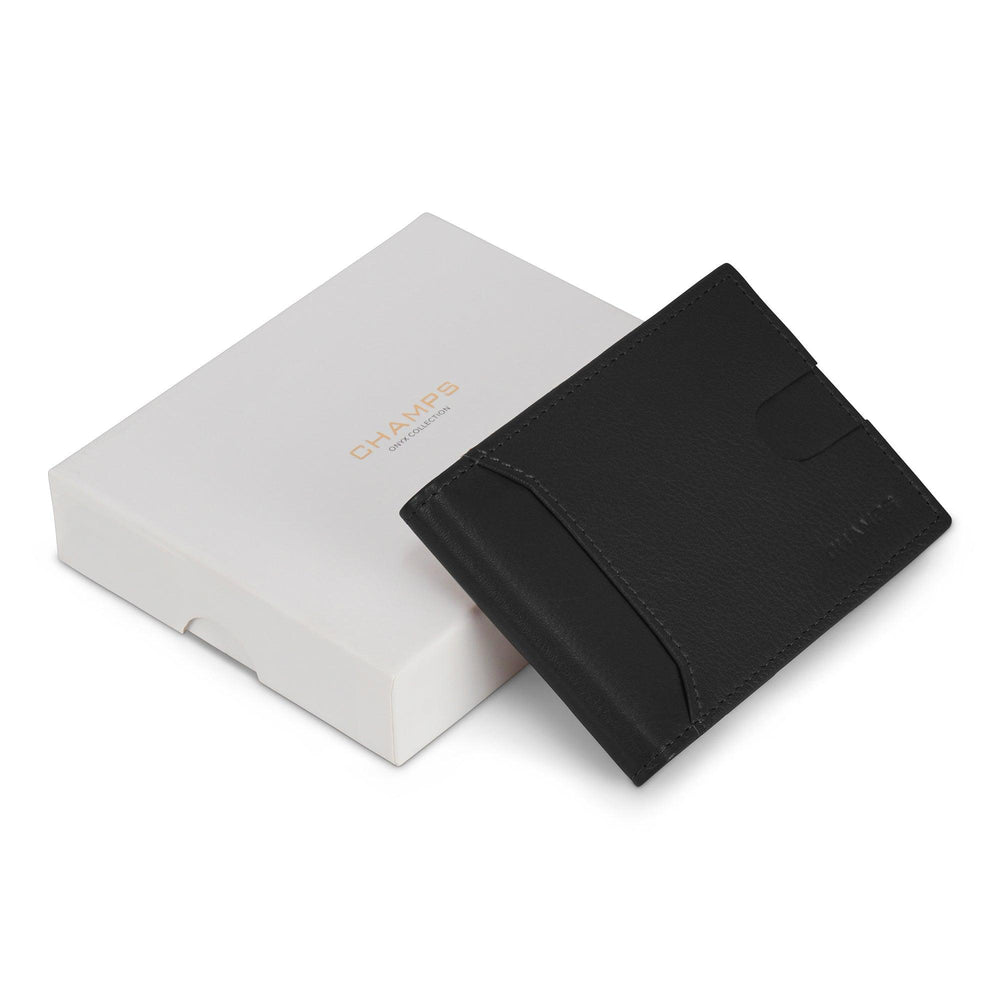 Portefeuille pliant à clip en cuir / OnyxEX-STOCK Canada