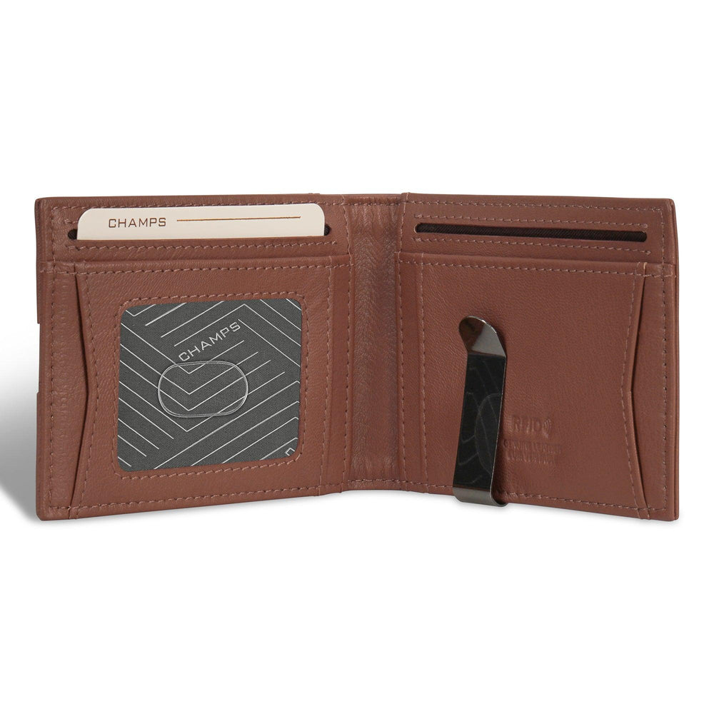 Portefeuille pliant à clip en cuir / OnyxEX-STOCK Canada