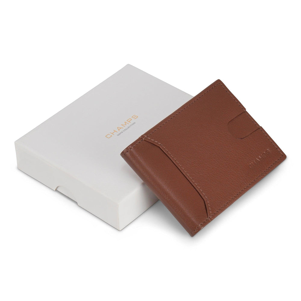 Portefeuille pliant à clip en cuir / OnyxEX-STOCK Canada