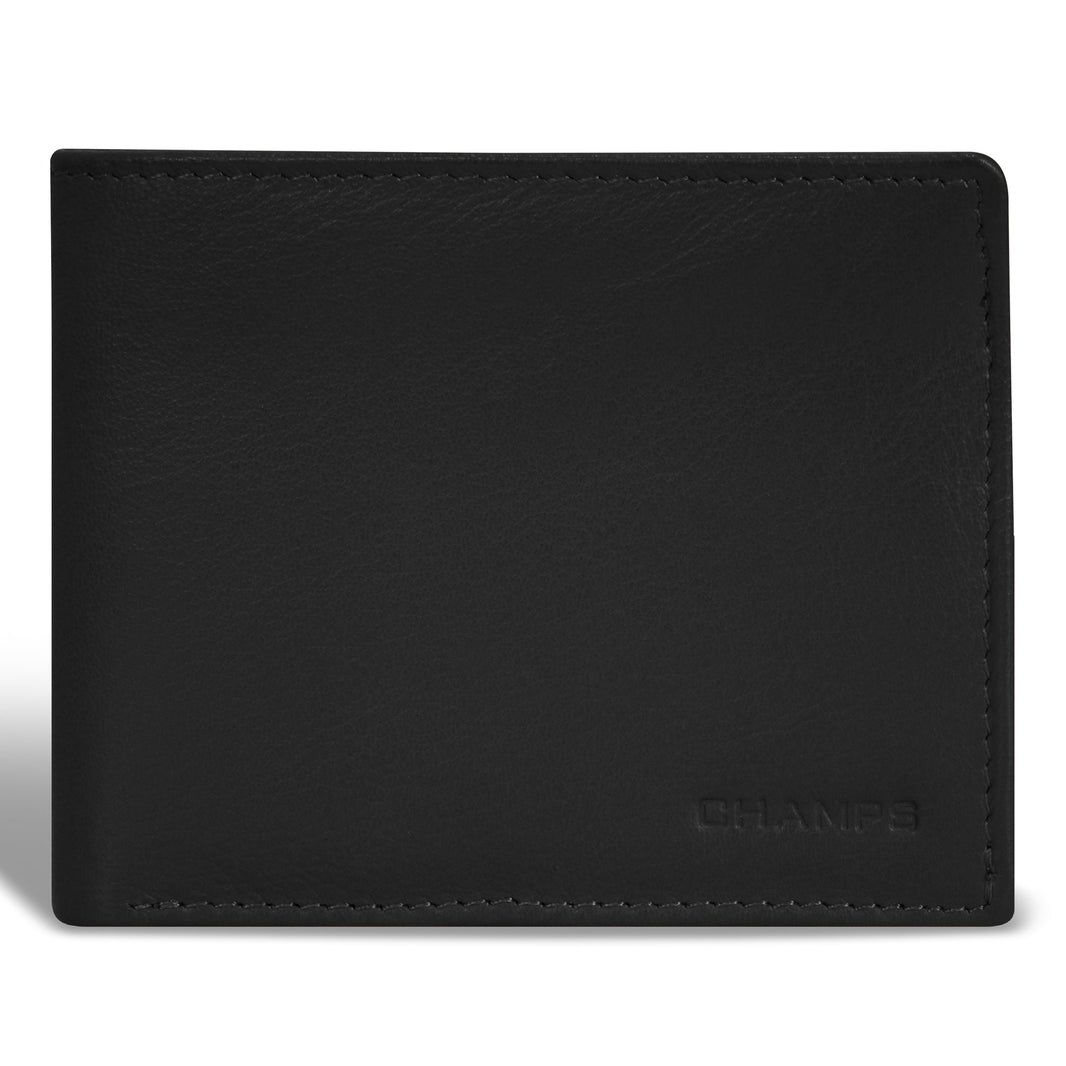 Onyx / Leather Zip Bi-Fold Wallet EX-STOCK Canada