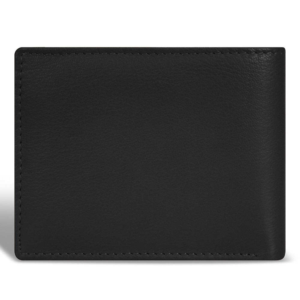 Onyx / Leder Reißverschluss Bi-Fold GeldbörseEX-STOCK Canada