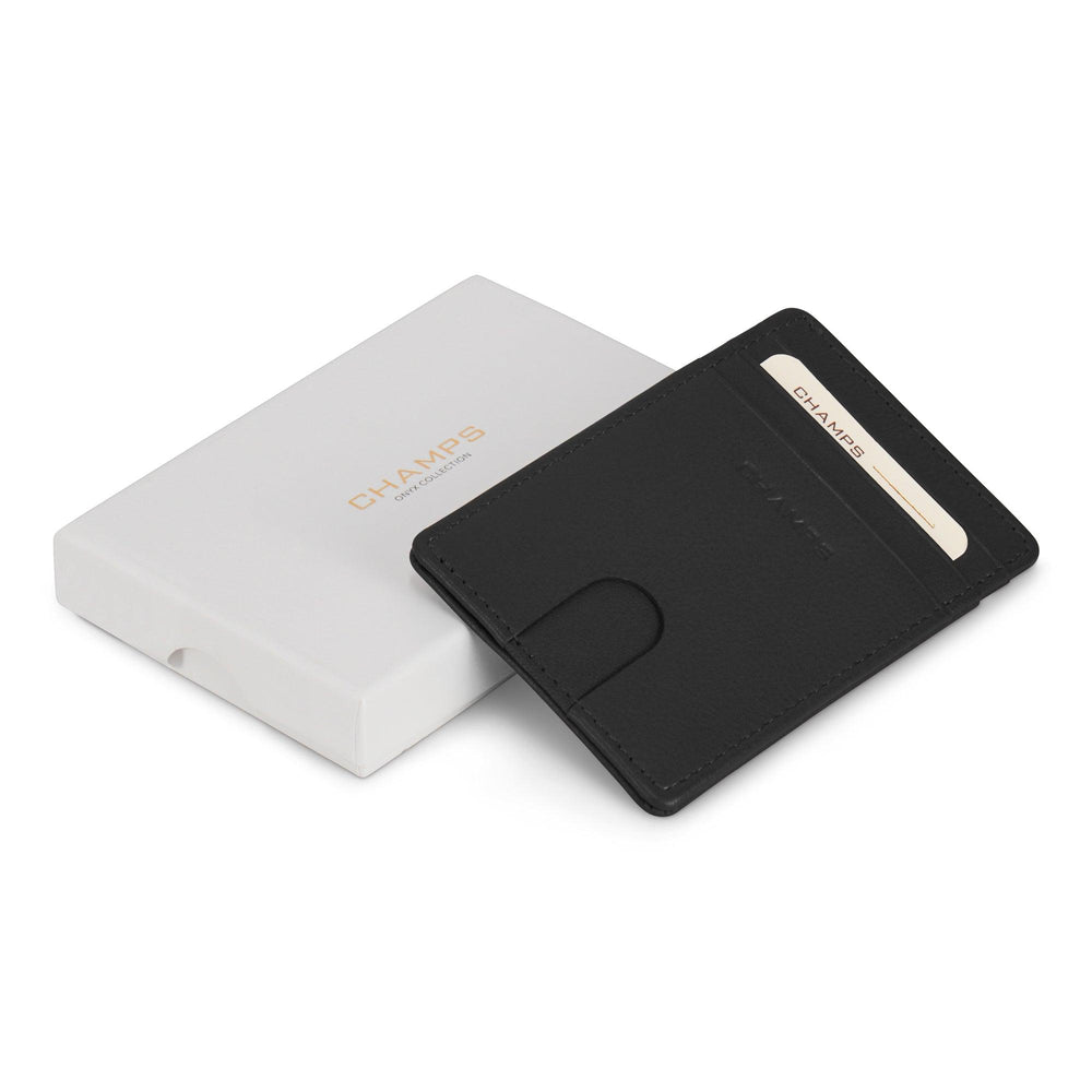 Porte-cartes en cuir / OnyxEX-STOCK Canada
