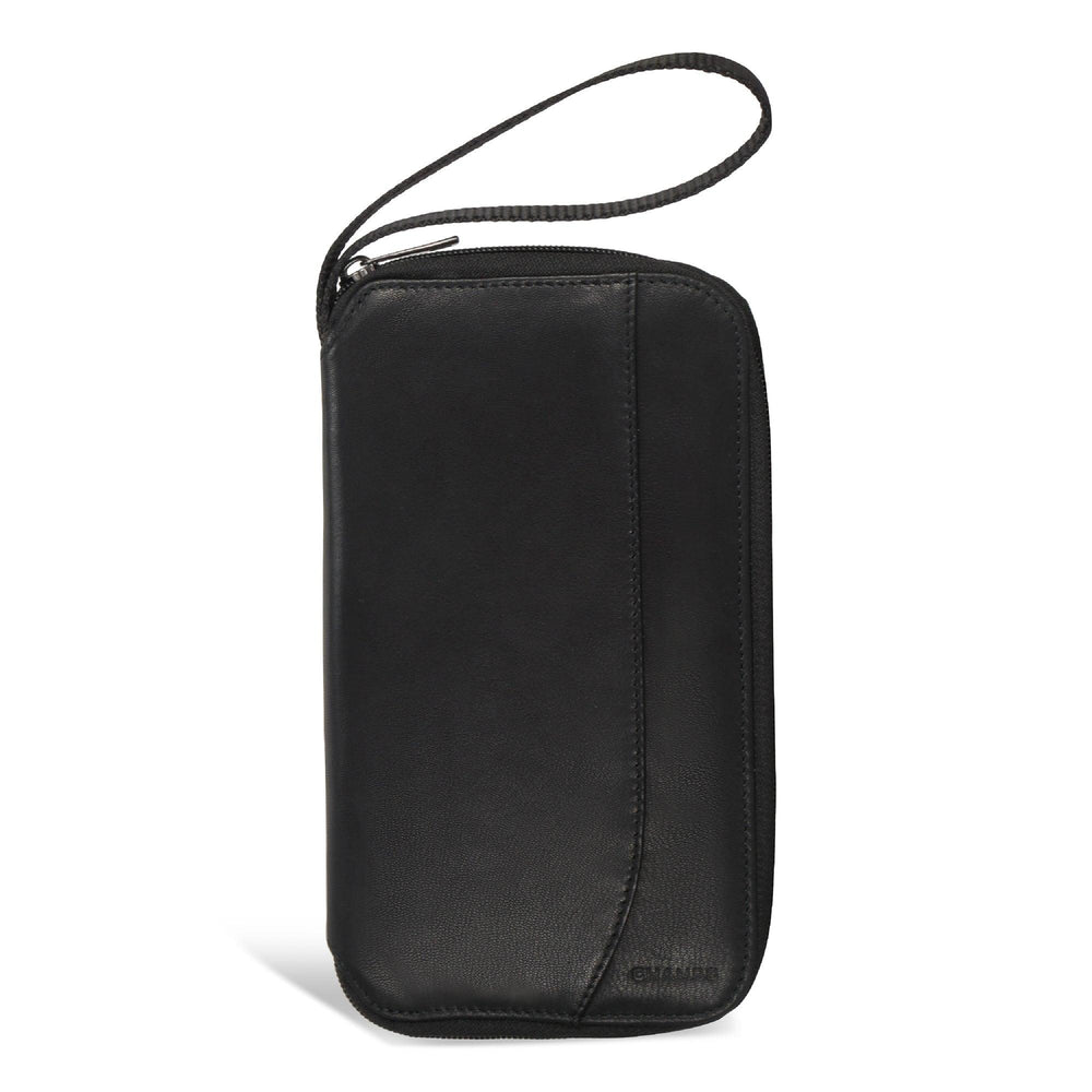 Onyx / Leather Multi Passport Case EX-STOCK Canada