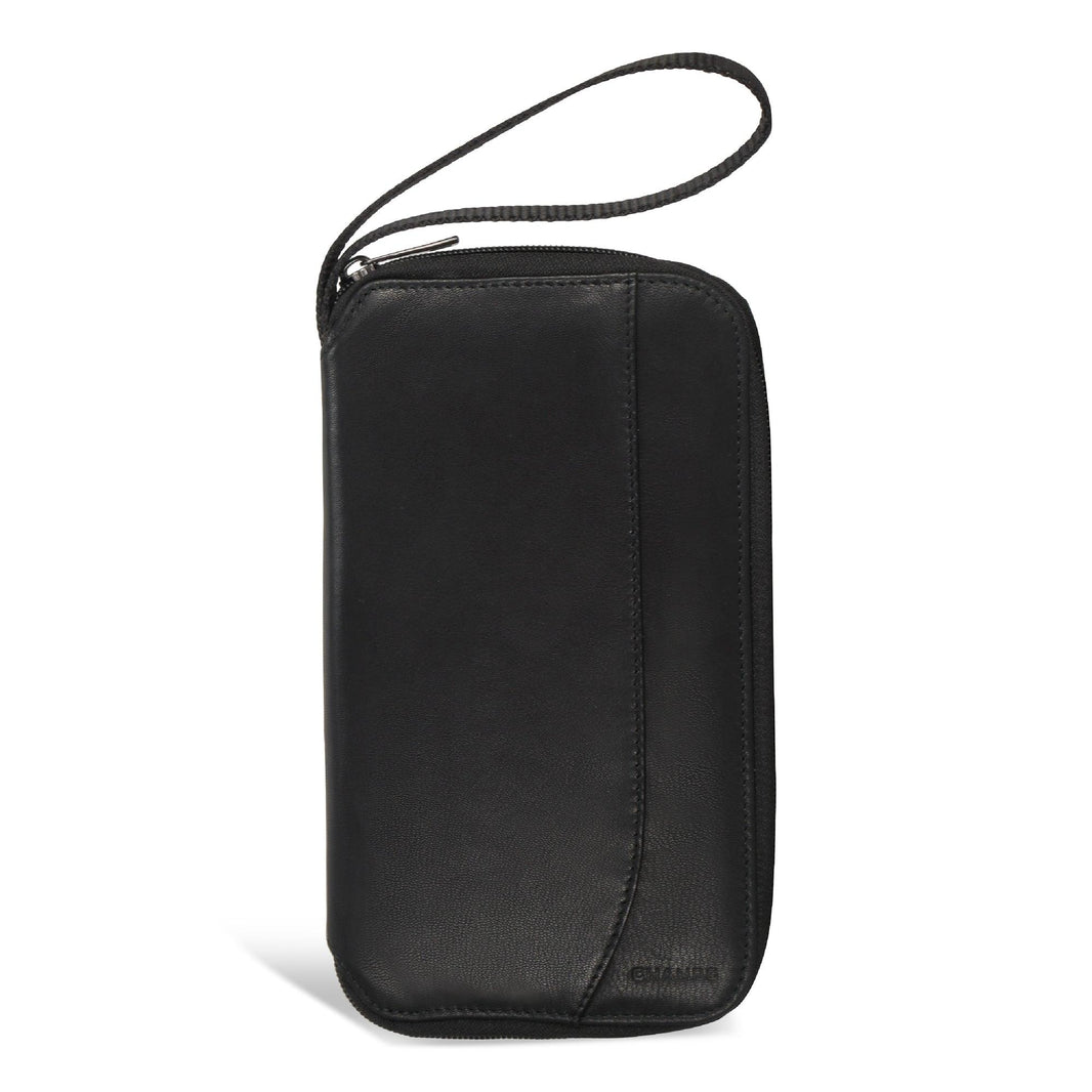Onyx / Leather Multi Passport Case EX-STOCK Canada