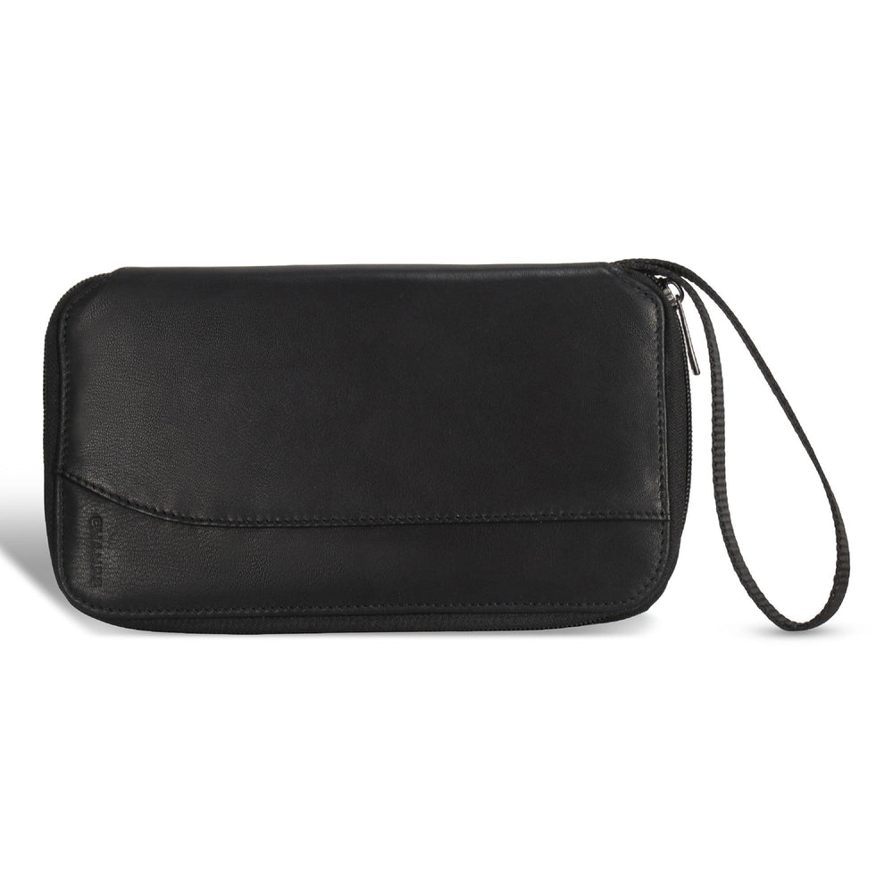 Onyx / Leather Multi Passport Case EX-STOCK Canada