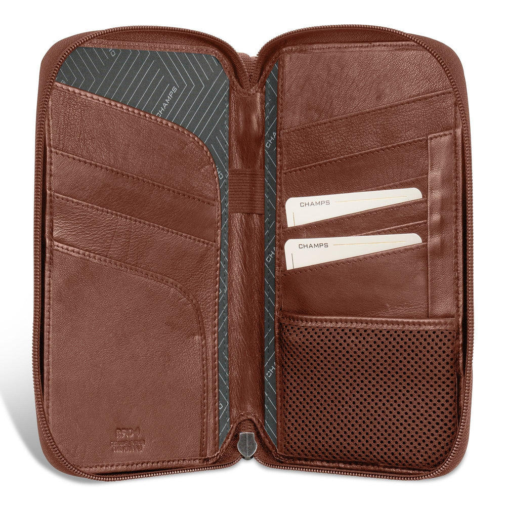 Onyx / Leather Multi Passport Case EX-STOCK Canada