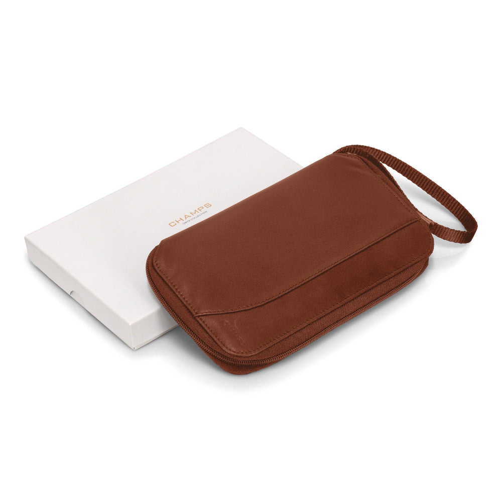 Onyx / Leather Multi Passport Case EX-STOCK Canada