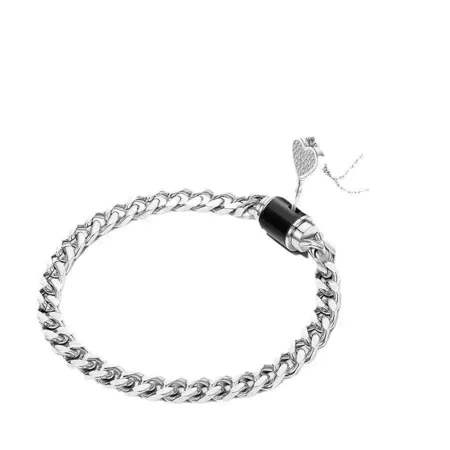 Un Candado Amor Pulsera Pequeño Candado Para Pareja Collar - EX-STOCK Canada