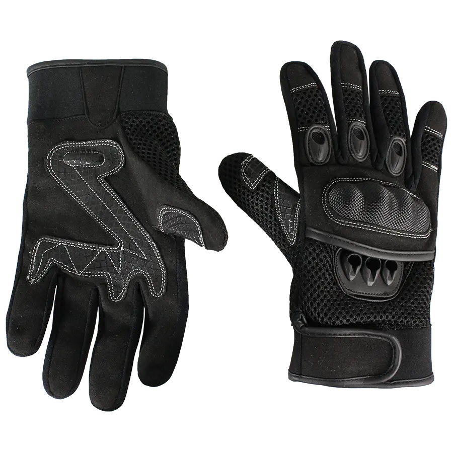 Open Road Hard Knuckle Mesh Motorcycle Gloves EX-STOCK Canada
