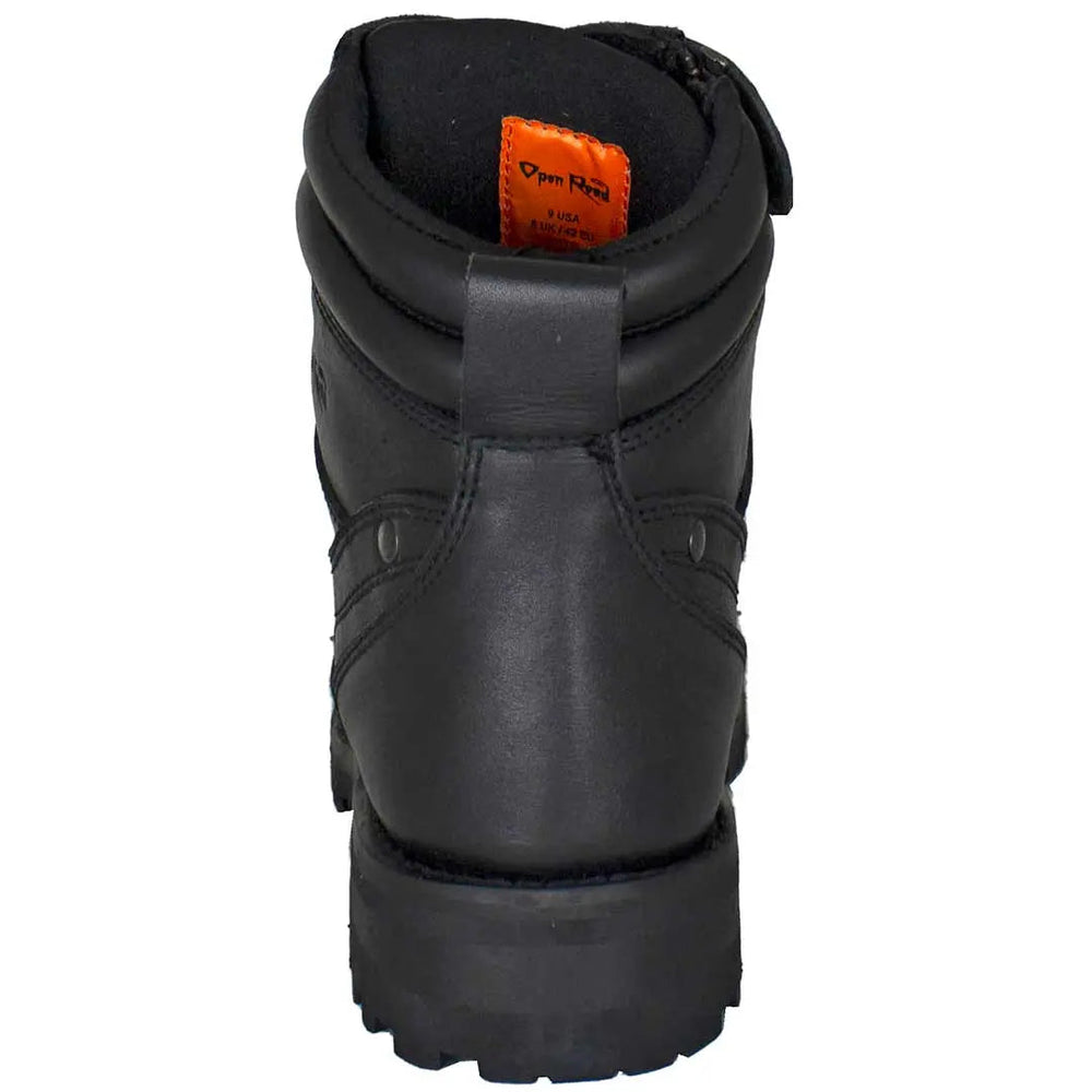 Open Road Men's 7" Lace-Up Motorcycle Boots EX-STOCK Canada