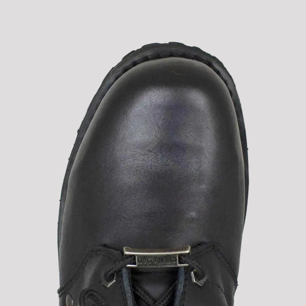 Open Road Men's 7" Lace-Up Motorcycle Boots
