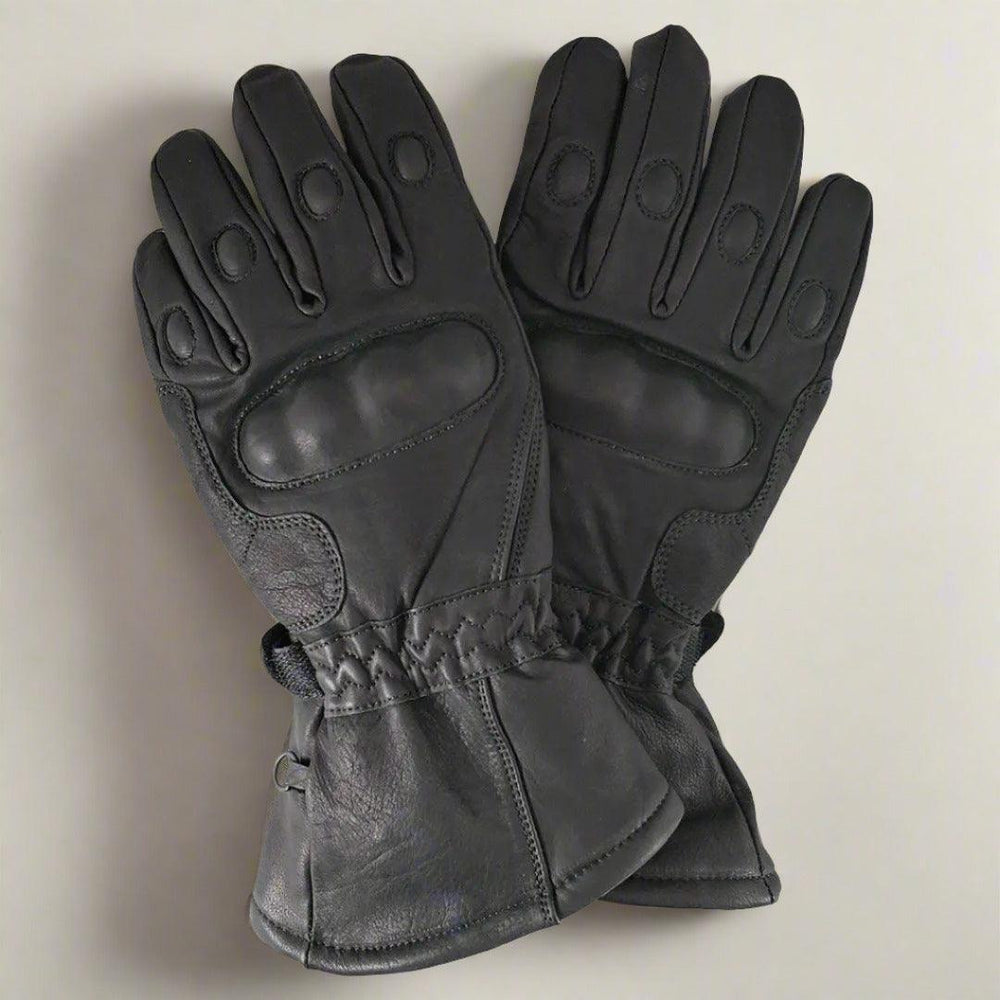 Guanti da Moto in Pelle con Piastrine Protettive per Uomini Open RoadEX-STOCK Canada